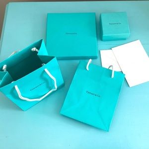 Tiffany & Co boxes and bags